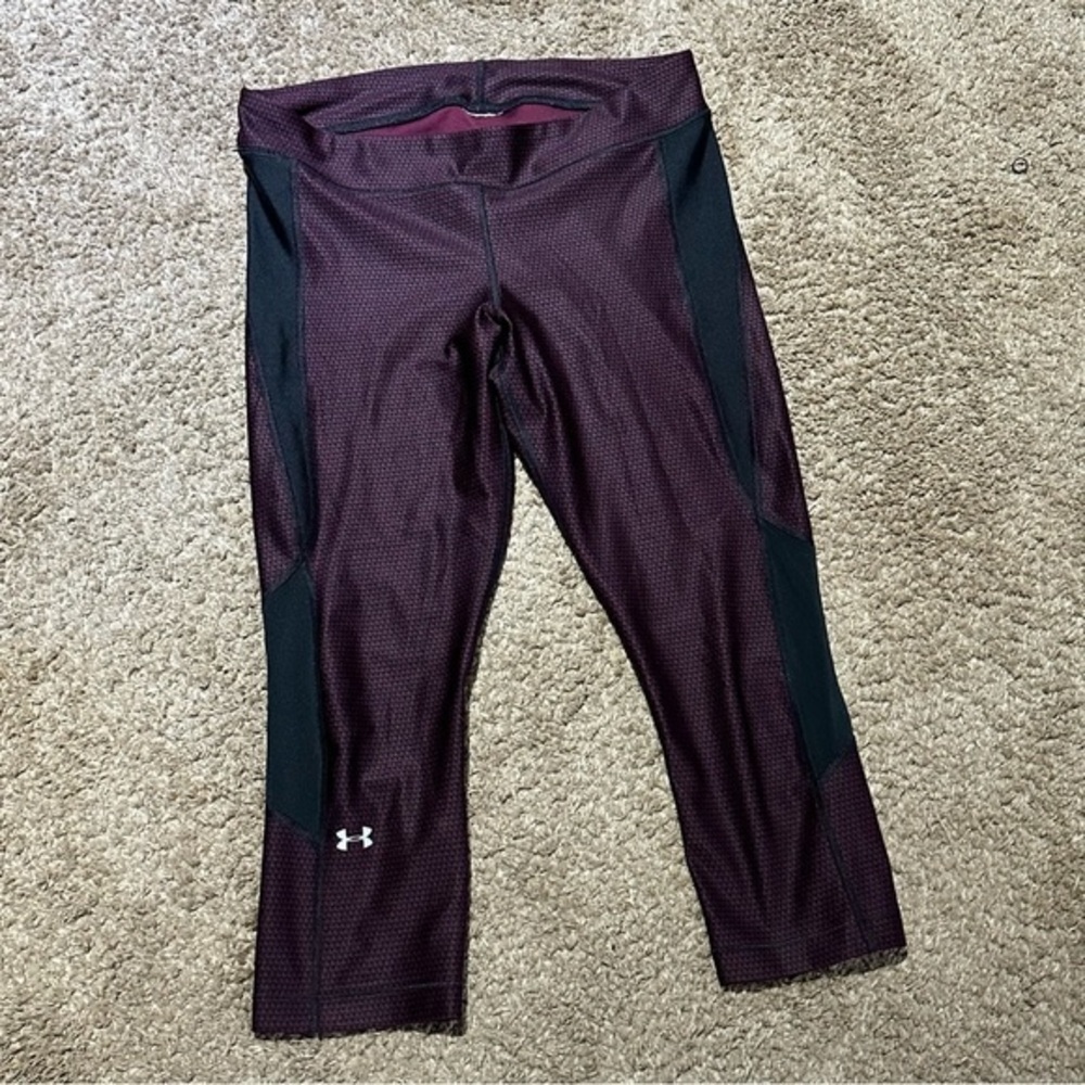 Under Armor Compression Leggings Size Large Jd - image 1